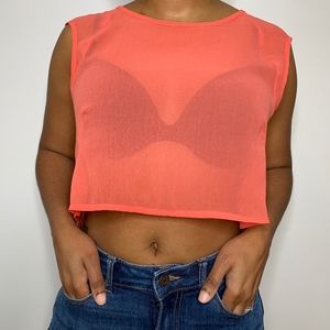 Sheer Crop Top